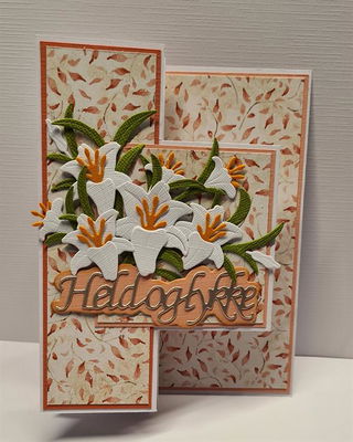 By Lene - Cutting & Embossing Die - Lily  BLD1753