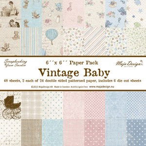 Maja Design - Vintage Baby - Paper Pack 6x6