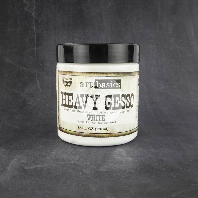 Prima Marketing - Finnabair Art Basics Heavy Gesso 8.5oz - White