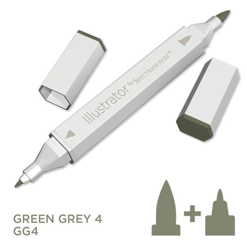 Spectrum Noir - Illustrator - Green grey 4
