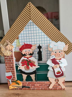 By Lene - Cutting & Embossing Die - Spaghetti  BLD1762