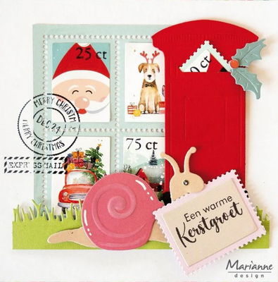 Marianne D - Die  Collectables - Stamp & Die Snail COL1364