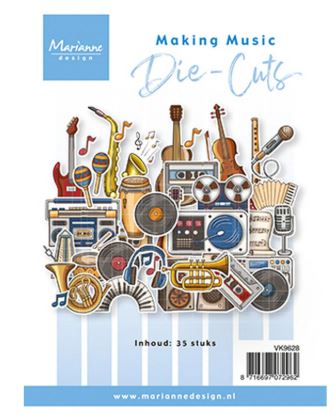 Marianne D - Die-Cuts - Making Music  VK9628