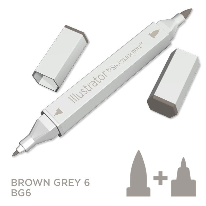 Spectrum Noir - Illustrator - Brown Grey 6