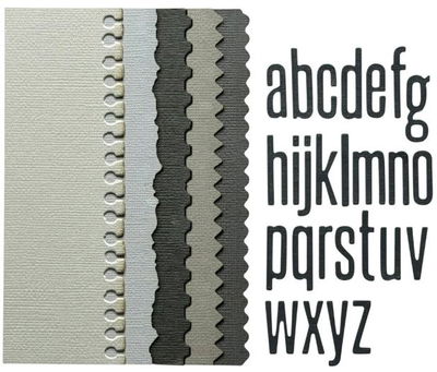 Sizzix - Thinlits Die Set - 31pcs - Vault Edges Tim Holtz 666873