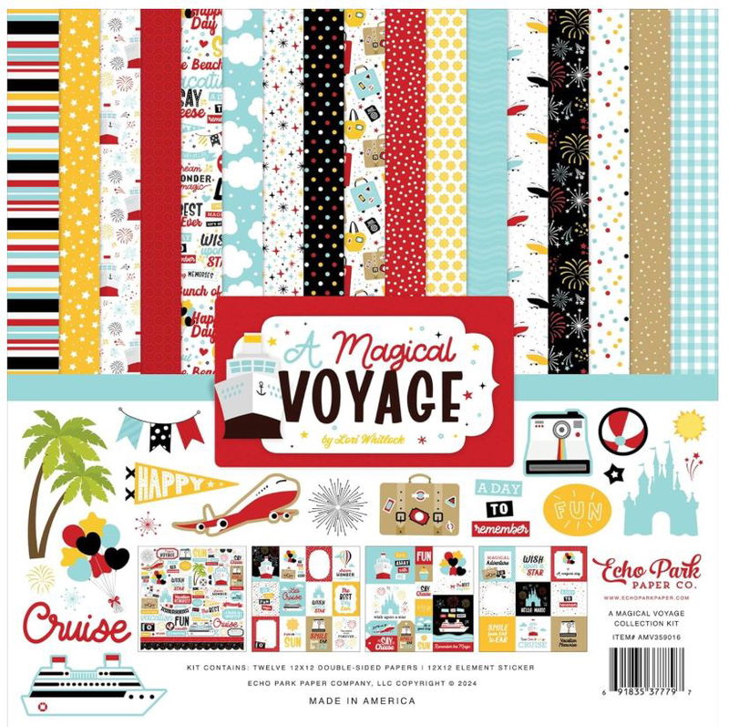 Echo Park - Collection Kit 12X12 - A Magical Voyage