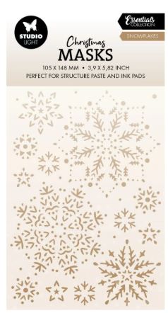 Studio Light - Essentials Mask Stencil - Snow Background  mask353