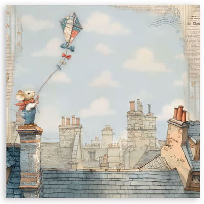 Stamperia - Maxi Paper Pack Single Face 12x12 - Family