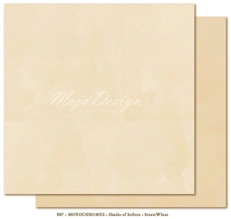 Maja Design - Monochromes - Shades of Sofiero - Straw/Wheat