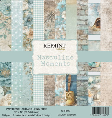 Reprint - Paperpack 12x12 - Masculine Moments