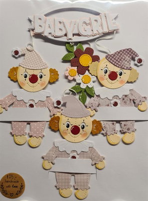 By Lene - Cutting & Embossing Die - Clown  BLD1836