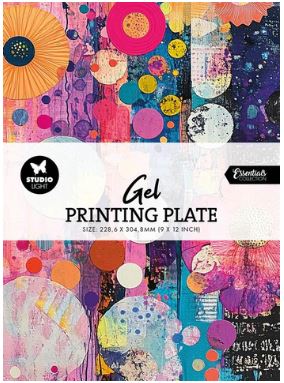 Studio Light - Gel printing plate 9x12" -  SL-TO-GPP03