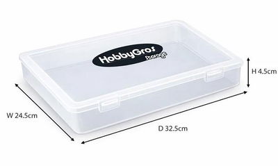HobbyGros - Plastic Storage Box - A4  SS137