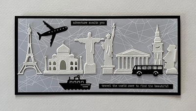 By Lene - Cutting & Embossing Die - Attractions #2 BLD1563
