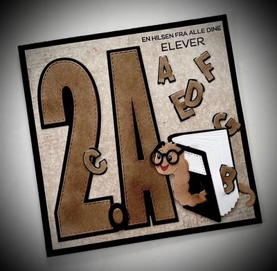 By Lene - Cutting & Embossing Die - Alphabet w/Shadow  BLD1828