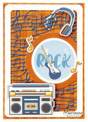 Marianne D - Die-Cuts - Making Music  VK9628