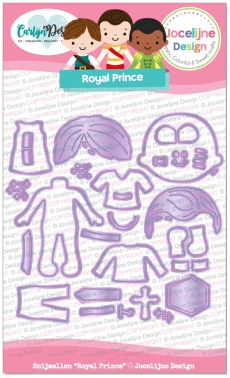 CarlijnDesign - Cutting & Embossing Die - Royal Prince CDJD-0056