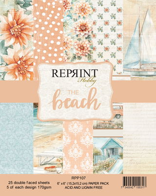 Reprint - Paperpack 6x6 - The beach collection