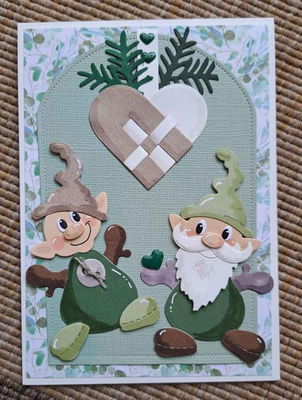By Lene - Cutting & Embossing Die - Woven Heart  BLD1108