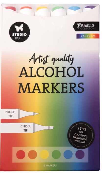 Studio Light  - Alcohol Markers Rainbow SL-CO-MARK34