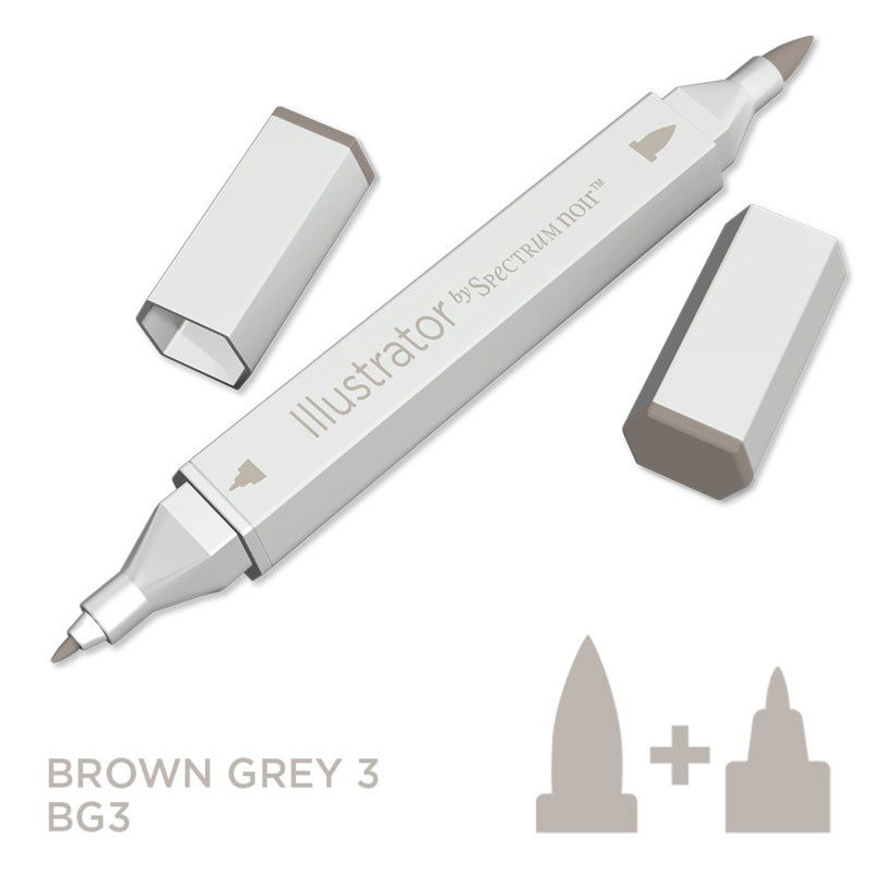 Spectrum Noir - Illustrator - Brown Grey 3