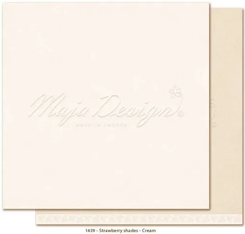 Maja Design - Monochromes - Strawberry Thief - Cream