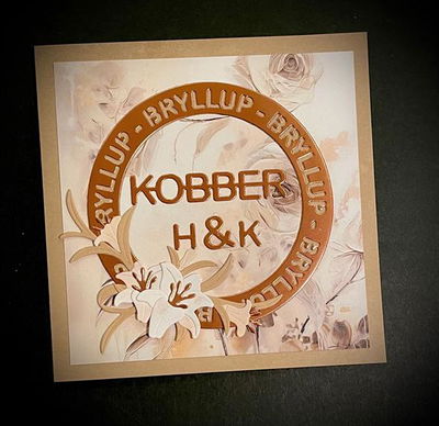By Lene - Cutting & Embossing Die - Lily  BLD1753