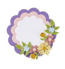 Spellbinders - Etched Dies - Scallop Journal Cards S4-1438