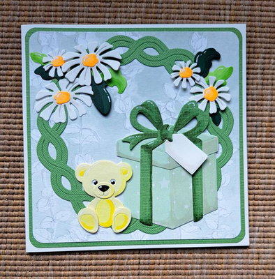 By Lene - Cutting & Embossing Die - Flower Wreath  BLD1829