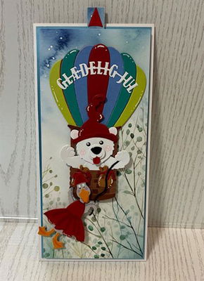 By Lene - Cutting & Embossing Die - Hot air balloon BLD 1784