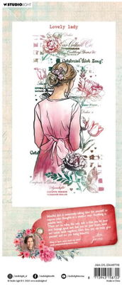 Studio Light - Clear Stamp-  Lovely Lady JMA-SYL-STAMP798