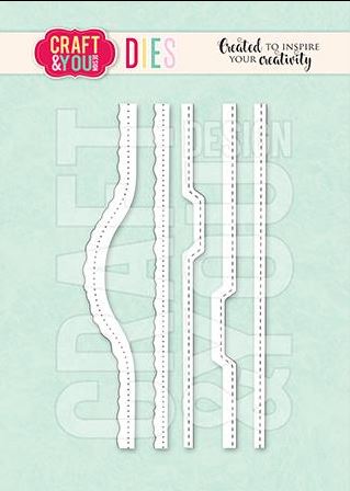 Craft and You - Die - Small Frame Borders CW366