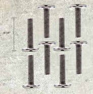 Idea-Ology Metal Long Screws 8/Pkg - Tim Holtz