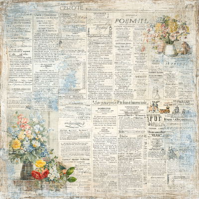 Reprint - Paperpack 8x8 - Hello Spring collection