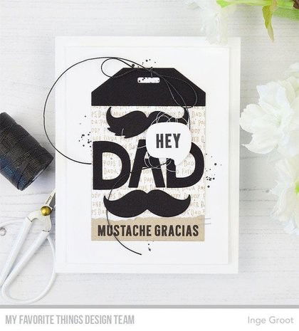 My Favorite Things - Die-namics -  Mustache Trio MFT-2275