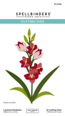Spellbinders - Etched Dies - Gladiolus S4-1429
