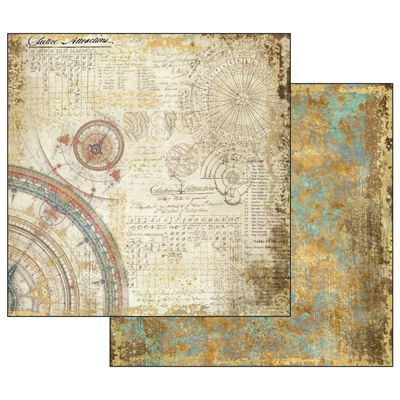 Stamperia Paper Pad 12x12 - Alchemy 10 sheets
