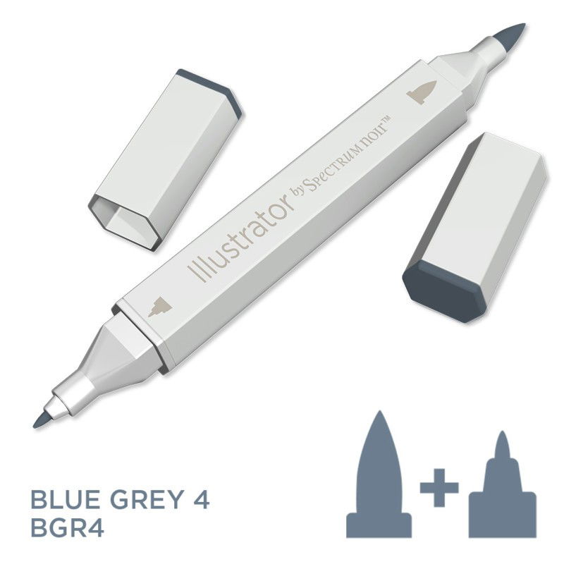 Spectrum Noir - Illustrator - Blue Grey 4