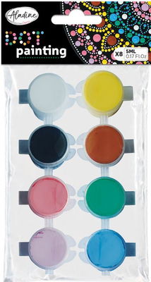 Aladine - Dot Painting  Paint 8 Colours 80885