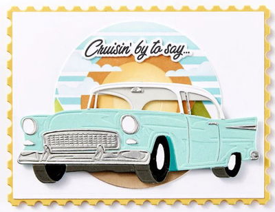 Spellbinders - Etched Dies - Classic Car S4-1444