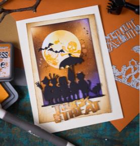 Sizzix - Thinlits Die Set - 3pcs - Trick-or-Treat Tim Holtz 662384 Sizzix - Thinlits Die Set - 3pcs - Trick-or-Treat Tim Holtz 662384