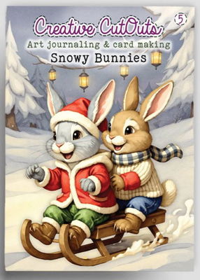 Creatief Art - Creative CutOuts - Snowy Bunnies Book
