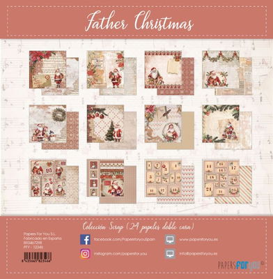 Papers for you - Father Christmas - 8x8 24pc