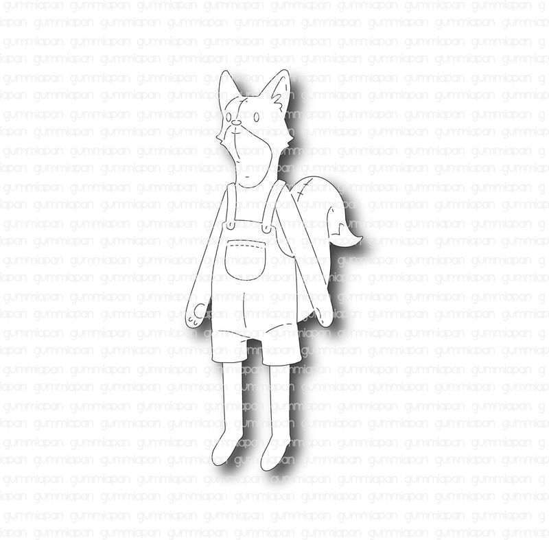 Gummiapan - Dies - Räv  D220471