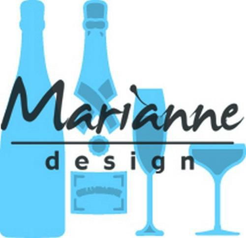 Marianne D - Collectables Dies-  Champagne LR0504