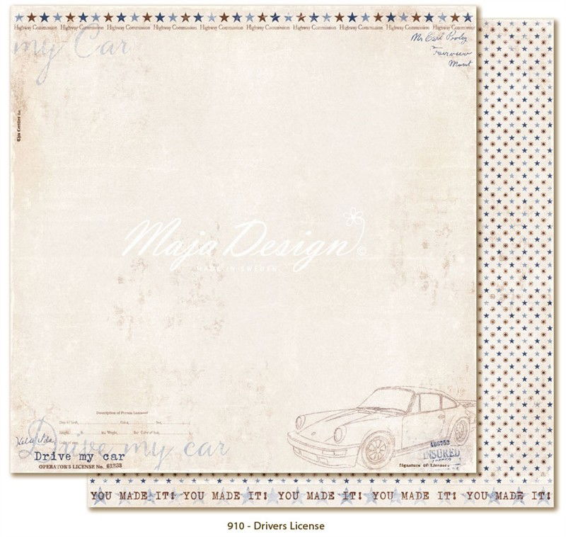 Maja Design - Denim & Friends - Drivers License