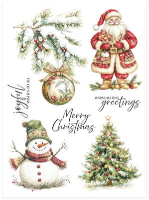 Spellbinders - Rub-On Sheets - Simply Made Joyful Wishes SCSR-005