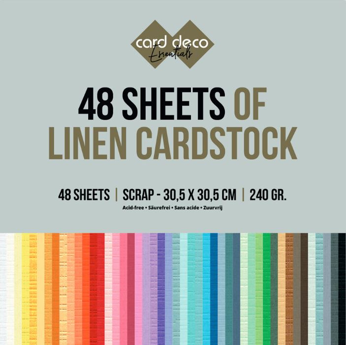 Linen - 12x12 - Jumbo Pack  48pcs