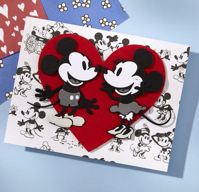 Spellbinders - Etched Dies - Classic Mouse Steamboat Willie Duo (S6-261