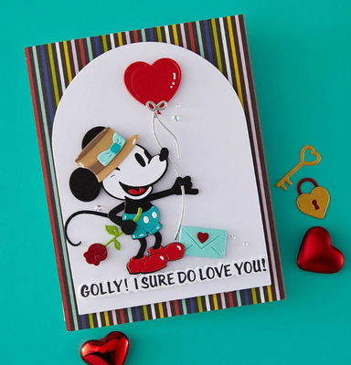 Spellbinders - Etched Dies - Classic Mouse Love Collection S4-1522